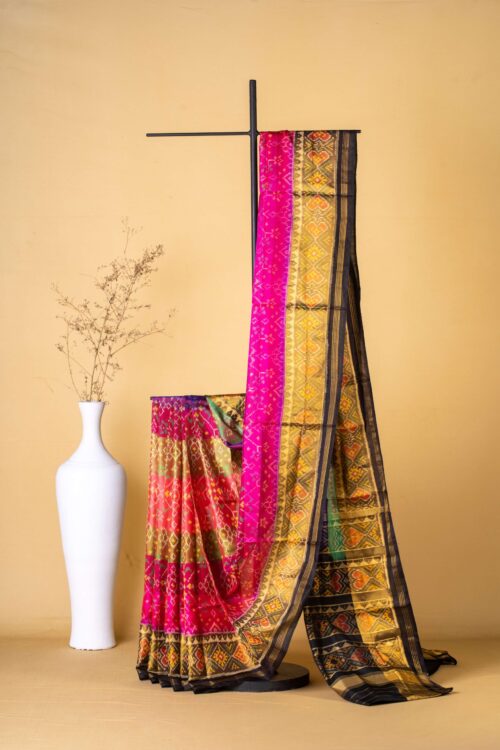 Navrang Gujarat Silk Patola Saree