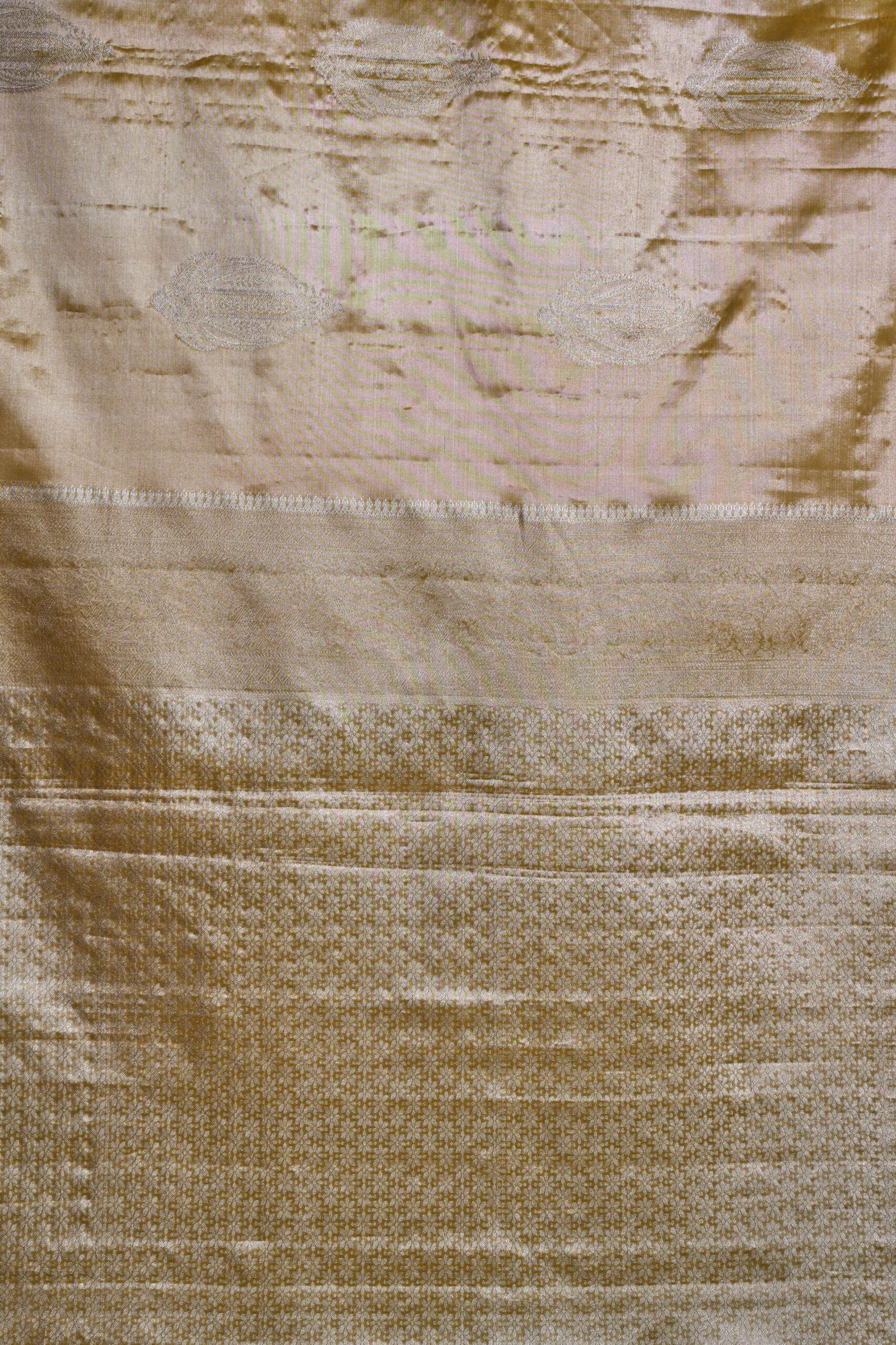 Mint Yellow Kanchipuram Silk Saree