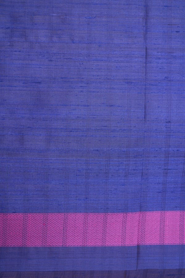 Yellow Purple South Kora Silk Saree