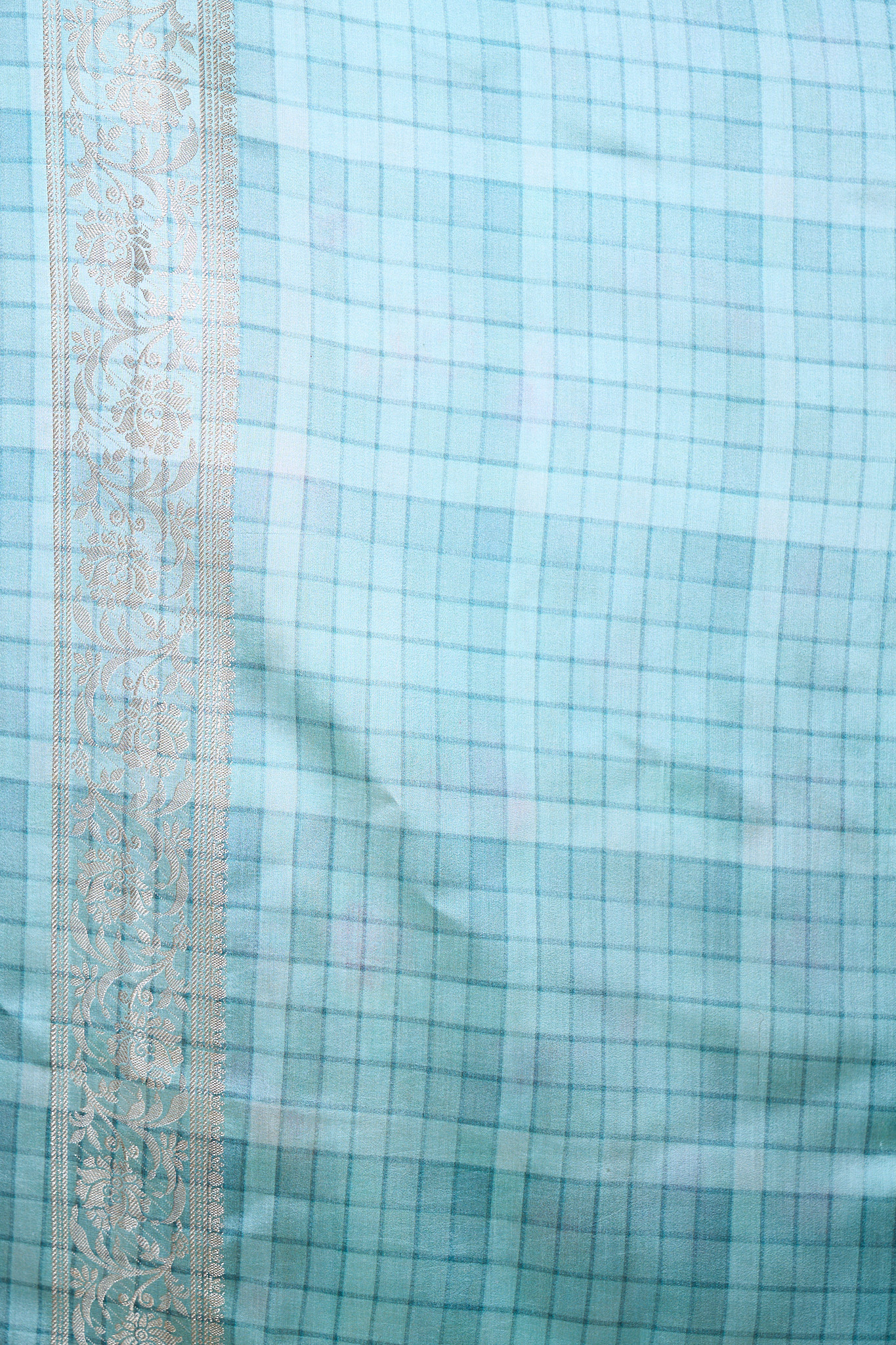 Ocur pista Chiniya pure silk saree